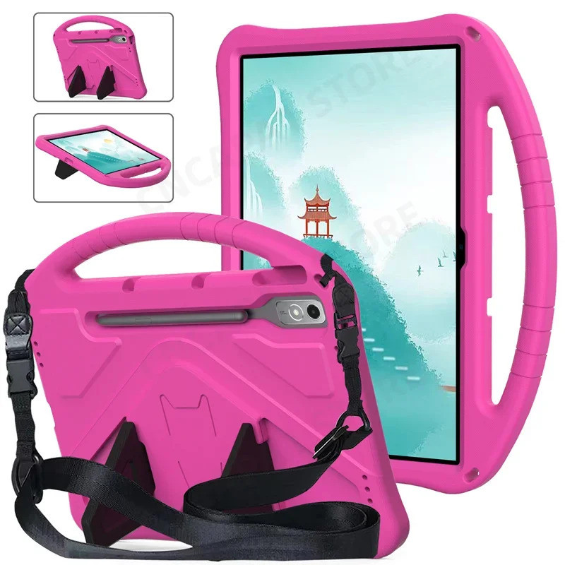สําหรับ Lenovo Idea Tab Pro Tb373fu กรณีแบบพกพา Eva โฟมกันกระแทกด้านหลัง Kiskctand สําหรับ Lenovo Ta