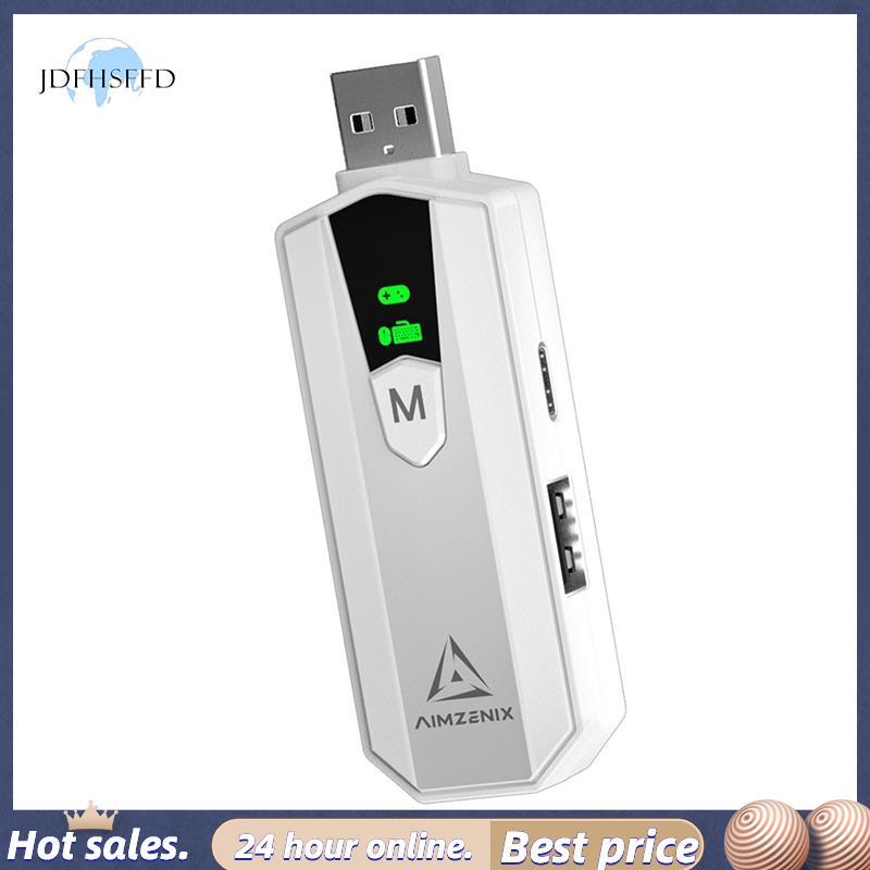 jdfhsffdAIMZENIX AX200PRO PC Gaming Converter อะแดปเตอร์แปลงสําหรับ/สําหรับเกมคอนโซล Enhanced Gaming