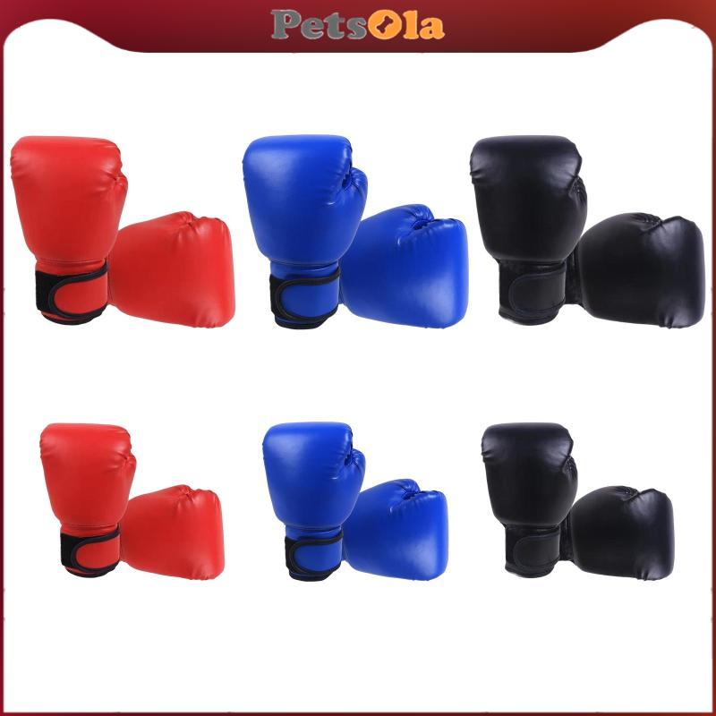[PETSOLA] นวมชกมวย kickboxing มีตาข่ายระบายอากาศ