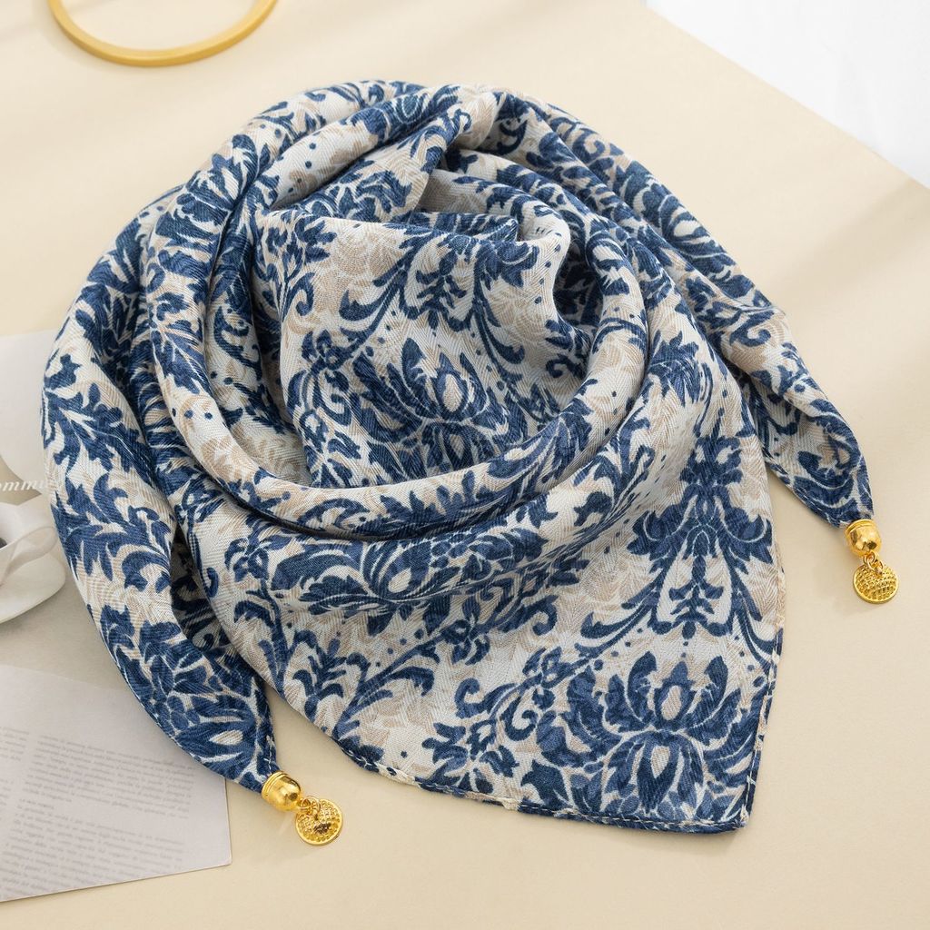 2025丝巾高腰带黑色仔裤女童装饰领方巾理发2025 ผ้าพันคอเข็มขัดคุณภาพสูงสามเหลี่ยม Jeans3e5x9st7j3my20251023