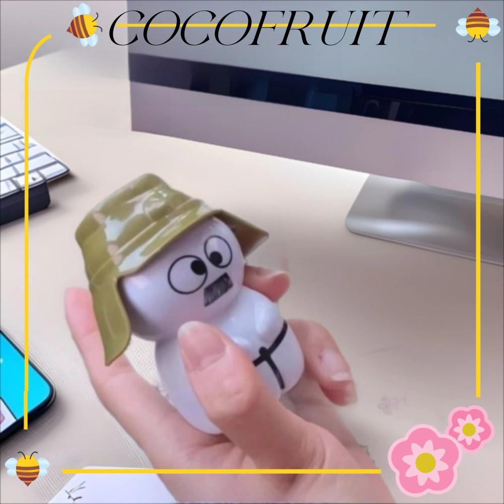 COCOFRUIT Baga Voice Toy, Voice Widget 8 ซม. Sound-Controlled พวงกุญแจ, ตลก Widget เดสก์ท็อปเครื่องป
