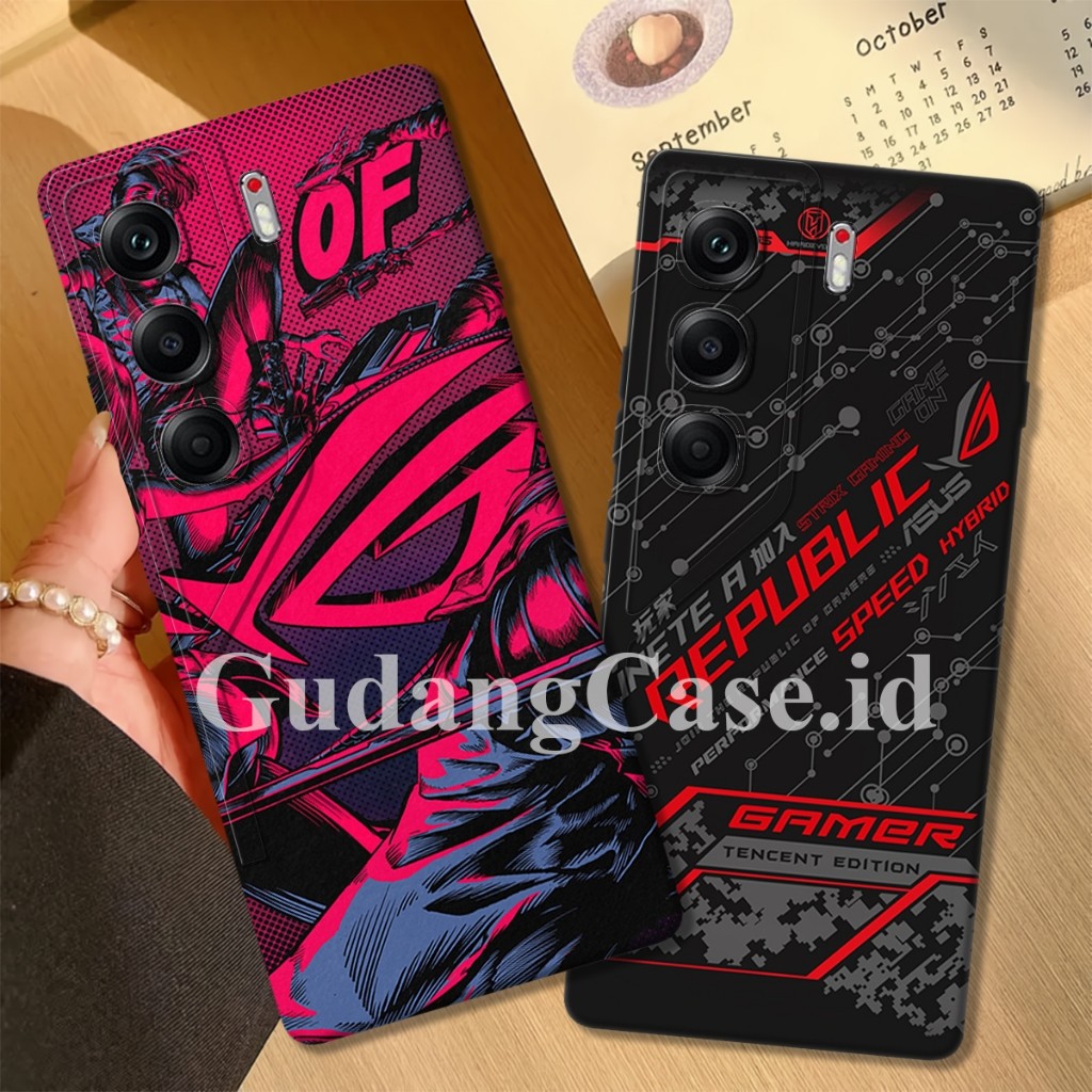 HP Tecno Camon 40 / Camon 40 Pro 4G เคสโทรศัพท์ล่าสุดยืดหยุ่นปลอก Procamera Gamers Motif