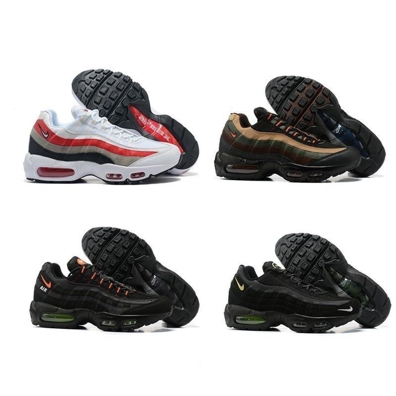 2025 ขายร้อนที่สวยงามคุณภาพสูง NK Air Max 95 รองเท้ากีฬาผู้ชายรองเท้าวิ่ง OQ7N
