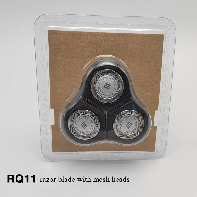 เหมาะสําหรับใบมีดทดแทน Philips RQ1160X RQ1150X RQ1180CC [ใบมีดครบชุด RQ11] ใบมีดเดิมพร้อมทริมเมอร์แล