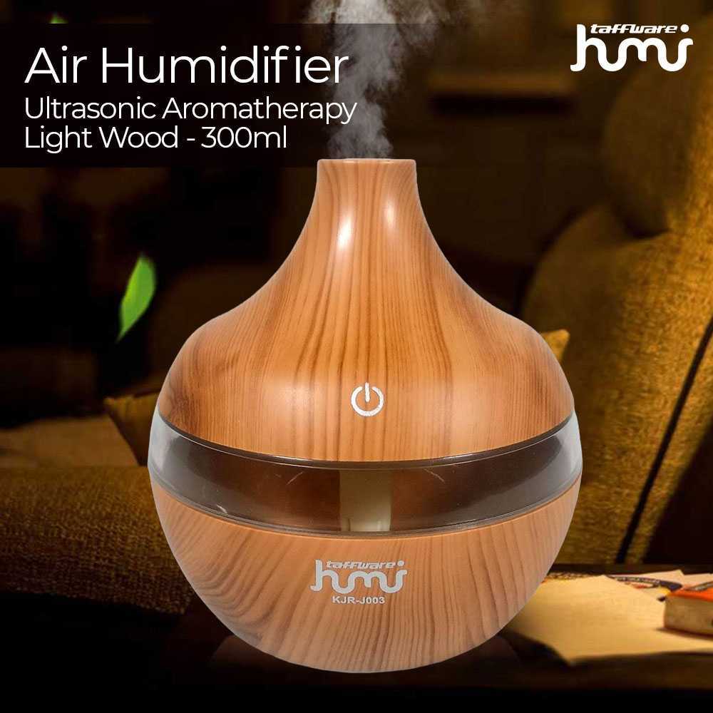 Taffware HUMI Air Humidifier Mini Ultrasonic Aroma Diffuser RGB 300ml - KJR-J003 -NIEL88
