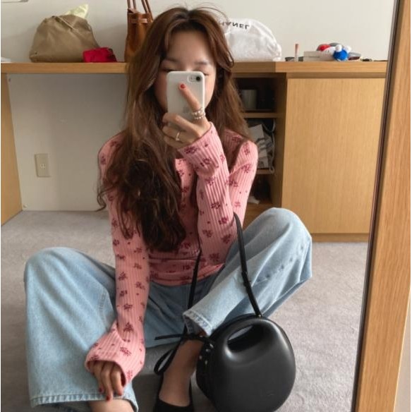 [SUNNY SUNNY] DEAREST/BABY March Spring is Here Floral TEE!น่ารักและผู้หญิง