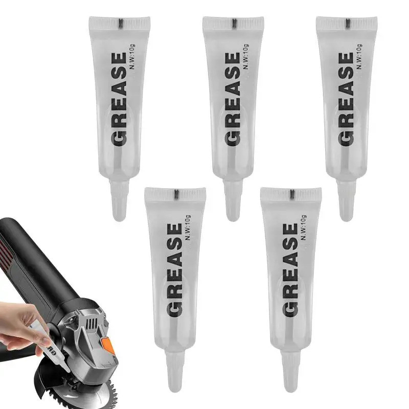Must-Have Marine Grease Tube 5pcs ลิเธียมสังเคราะห์จักรยานแบริ่งจาระบีรถจักรยานยนต์จาระบีอเนกประสงค์