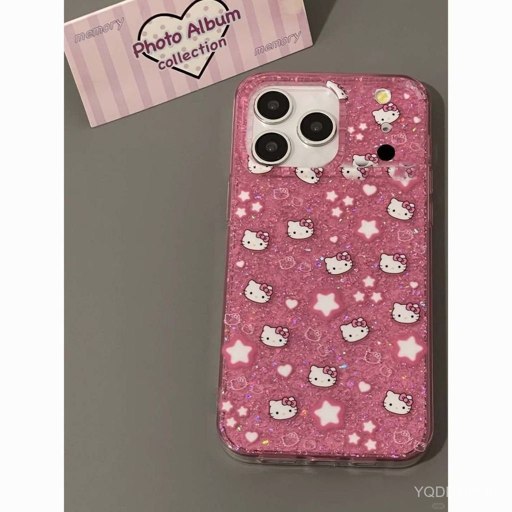 เคสโทรศัพท์เหมาะสําหรับiPhone 7 8 X XS XR XSMAX 11 12 13 14 15 16 17 Pro max Plus Air Shining Star K