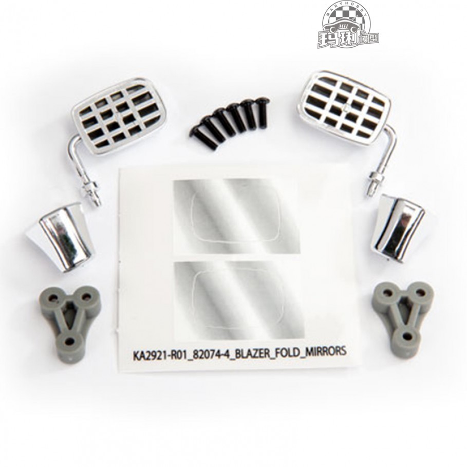 TRAXXAS กระจกมองหลัง TRX4 T4 Chevrolet สําหรับ 8130 เปลือกรถ #8133X