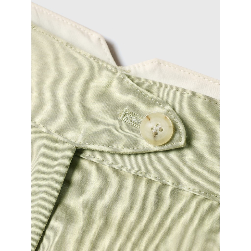 กางเกงผู้หญิง ลายเส้นเรียบ ขาบอลลูนและยีดข้อเท้า ทำจากฝ้ายคุณภาพสูง นำเข้าจากญี่ปุ่น