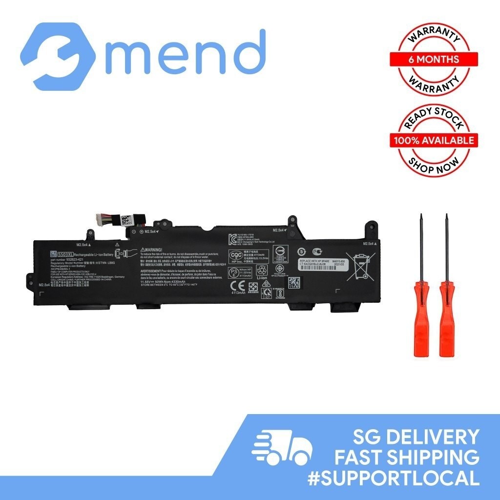 HP Elitebook Battery Battery Model: SS03XL