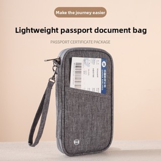 Catonic Passport Bag Multi-Card Slot Multi-Function ลงทะเบีย…