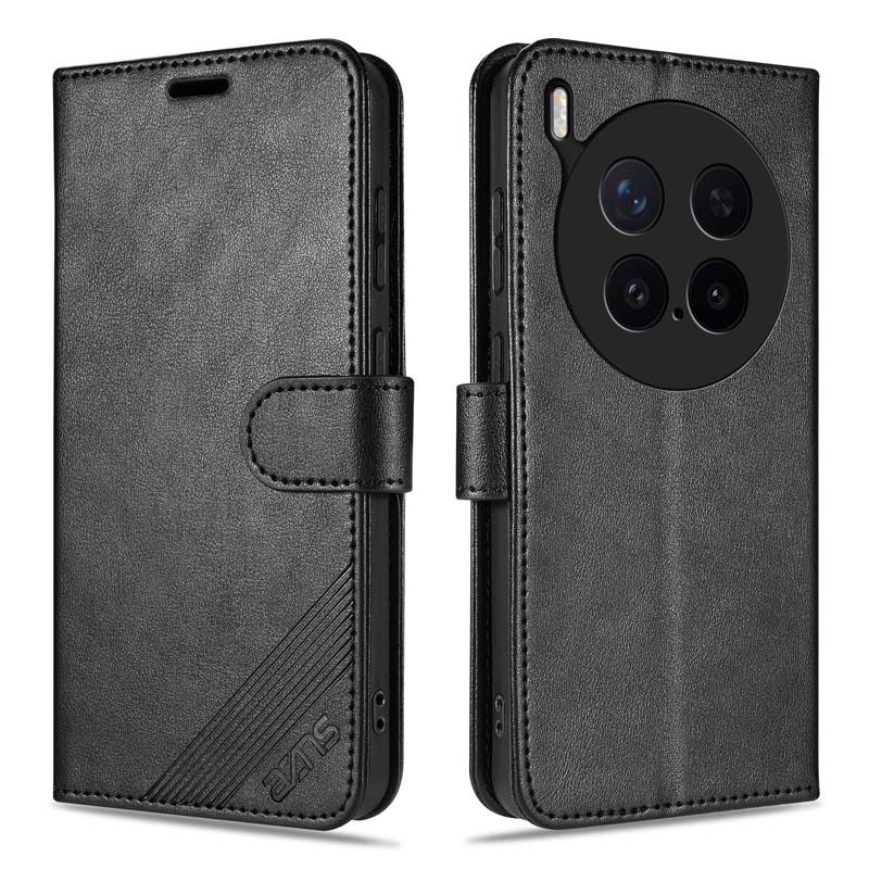 เคสหนัง PU สําหรับ Vivo X300 Pro flip cover VivoX300 X300Pro case เคสป้องกันขาตั้งพร้อมช่องใส่การ์ดก