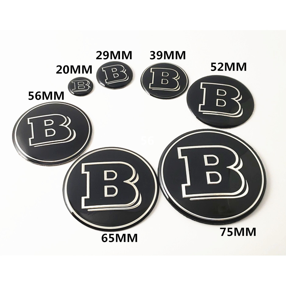 สมาร์ท BRABUS ป้ายฝาครอบ BRABUS ป้ายด้านหลัง BRABUS ฟรีป้ายฝาครอบหัวป้ายหาง