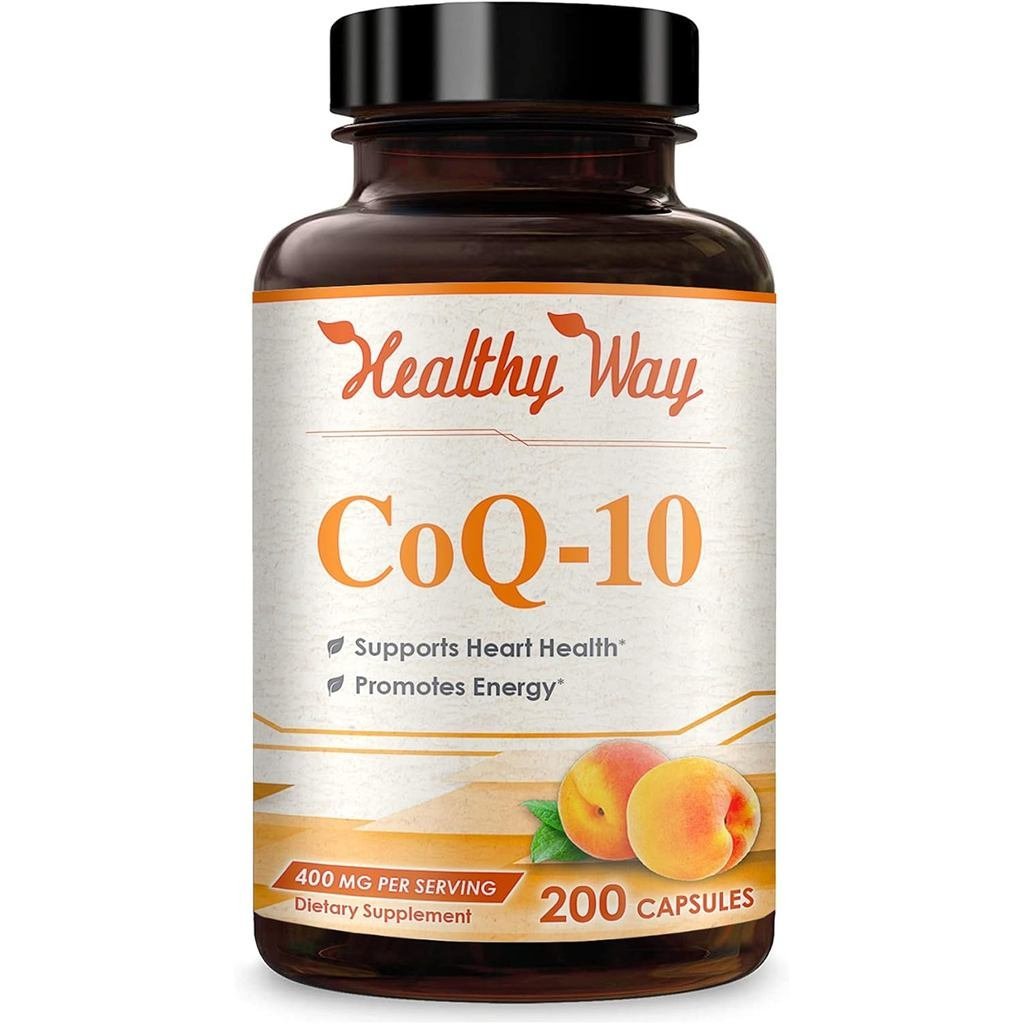 Coenzyme Q10 400mg CoQ10 plement - Once Daily Coq 10 400mg แคปซูลผงสําหรับสารต้านอนุมูลอิสระหัวใจเพื