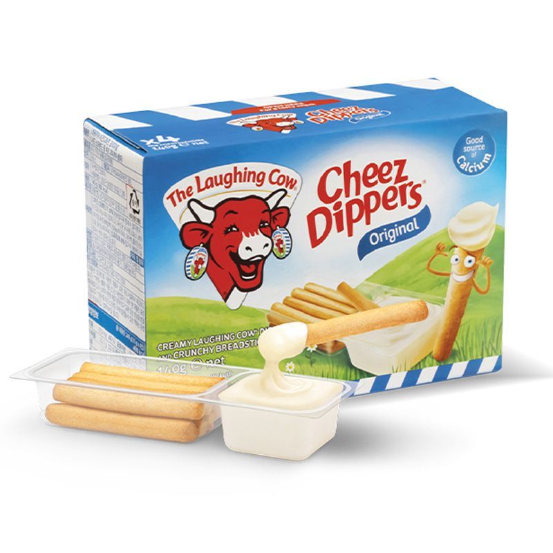 ลาวาชไควริทชีสดิปเปอร์ 140กรัม Lavachequirit Cheese Dipper 140g. [หมายเลขบาร์โค้ด 3073780810661 ]