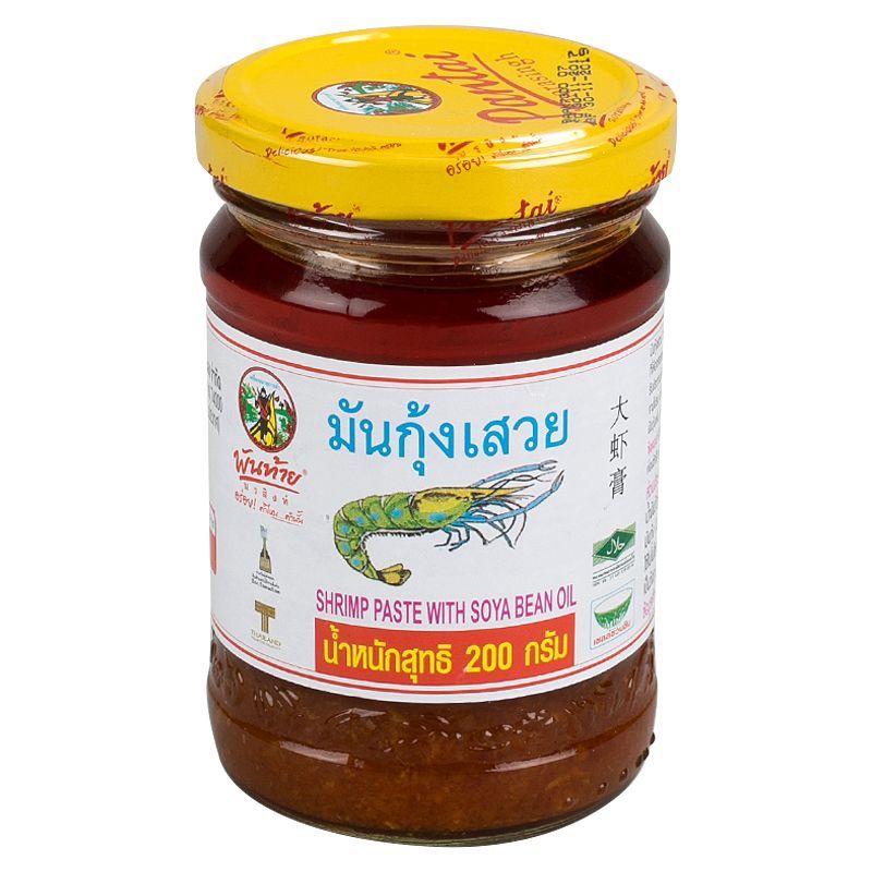 พันท้ายนรสิงห์มันกุ้งเสวย 200กรัม Pantainorasingh Shrimp Paste 200g. [หมายเลขบาร์โค้ด 8850058001793]