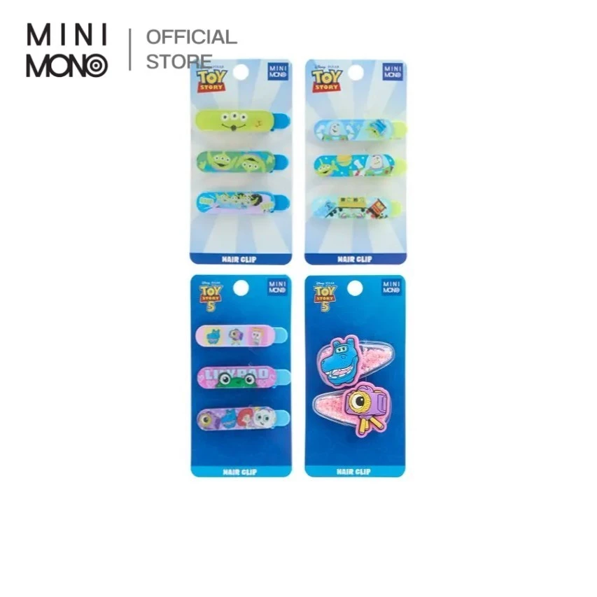 Mini Mono เซ็ตกิ๊บติดผม 3 ชิ้น ลาย Toy Story
