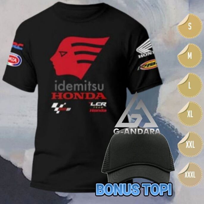 เสื้อยืด Moto Gp Idemitsu Honda เสื้อไมโครไฟเบอร์