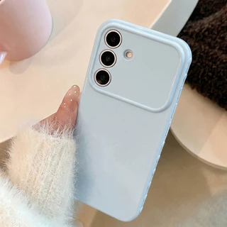 กรอบลายหัวใจ เคสโทรศัพท์ For Samsung A57 A56 A55 A37 A36 A35 A27 A26 A17 A16 A15 A14 A13 A12 A07 A06 A05S เคสซิลิโคนนิ่ม