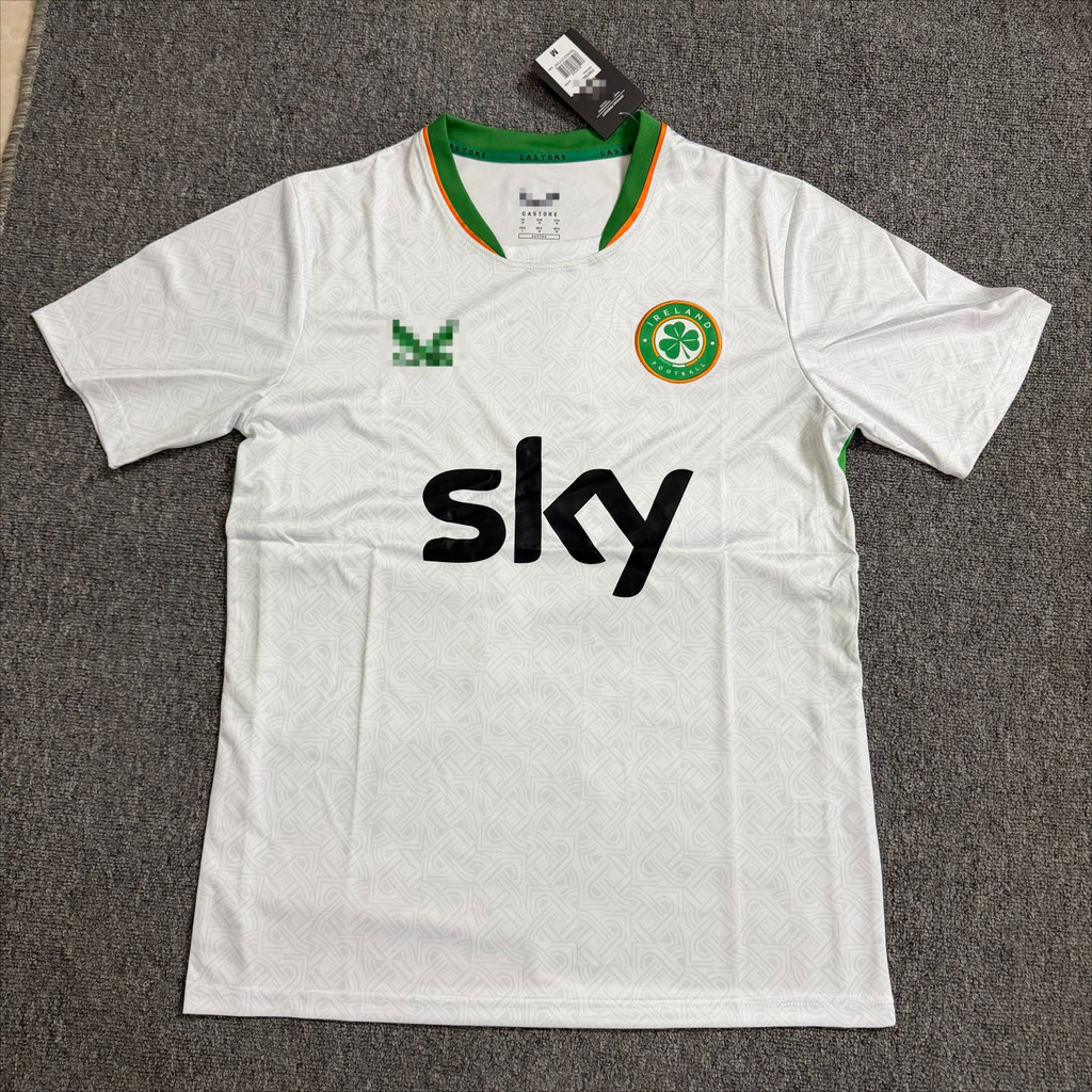 2026-27 Ireland away Fan Version Football Jersey - คุณภาพสูงปรับแต่งชื่อและหมายเลข S-4XL