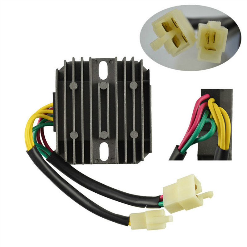เหมาะสําหรับอุปกรณ์เสริมรถจักรยานยนต์ CB1300 X4 97-00 ดัดแปลง High-Power Rectifier 7-Line Rectifier 