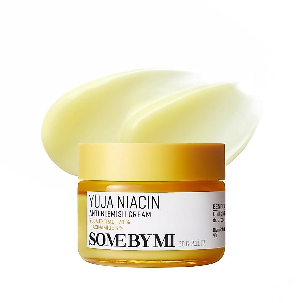 SOME BY MI Yuja Niacin Anti Blemish – 2.02oz, 60ml – Korean 5% Niacinamide Face Moisturizer to Brigh