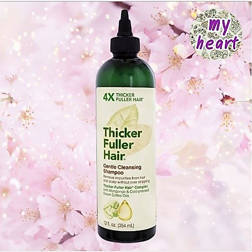 Thicker Fuller Hair Gentle Cleansing Shampoo 354 ml แชมพูสูตรเพิ่มวอลลุ่ม สำหรับผมเส้นเล็ก ผมลีบแบน ผมบาง ผมขาดน้ำหนัก