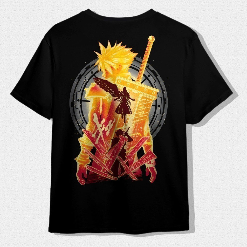 Fashion 2026 Premium Japanese Streetwear - เสื้อยืด Final Fantasy 7