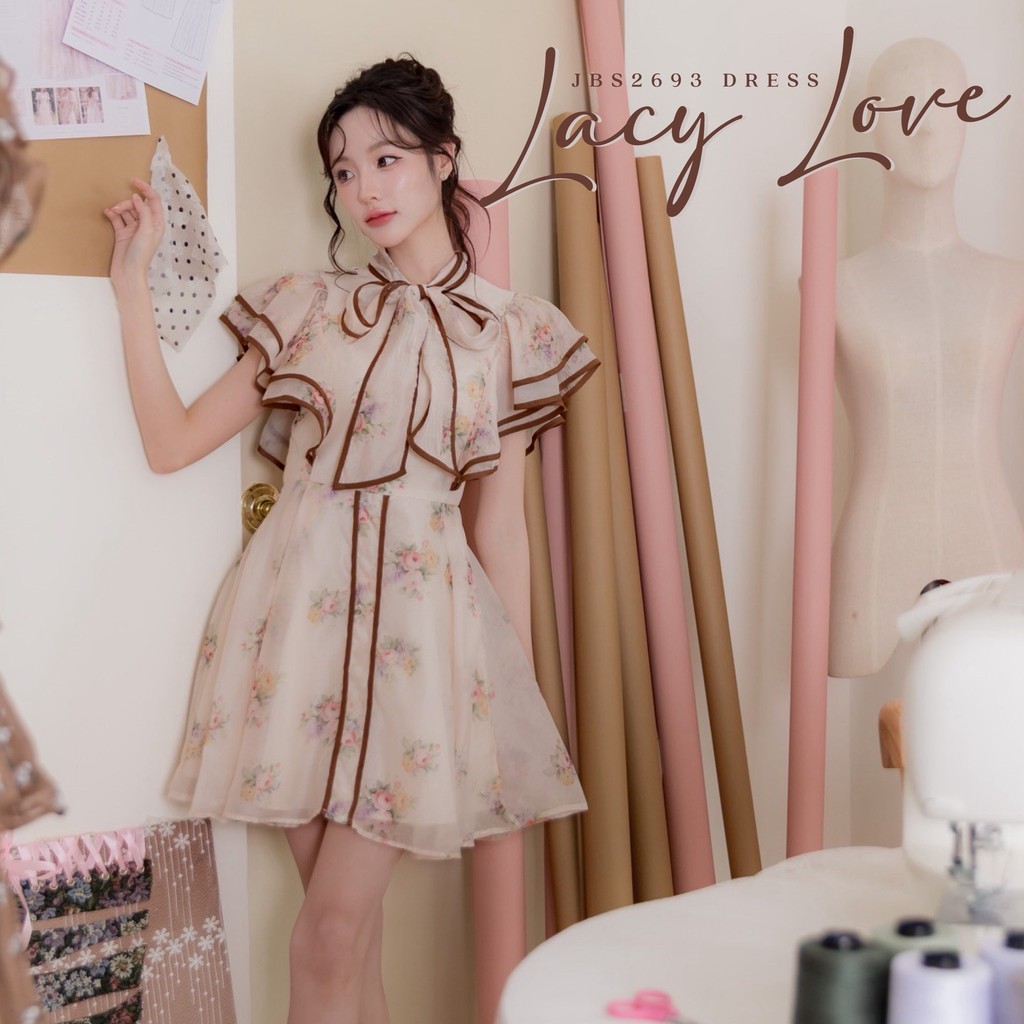 #JBS2693 Lacy Love Dress Joobs studio