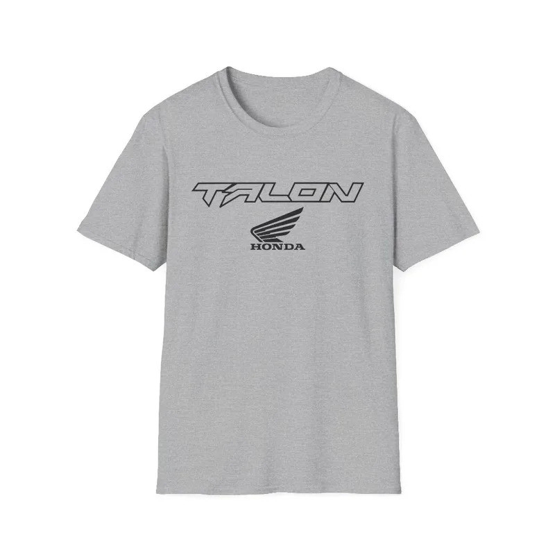 เสื้อยืดผู้ชายและผู้หญิงแบรนด์หรู Honda Talon แขนสั้น สำหรับฤดูใบไม้ผลิและฤดูใบไม้ร่วง เสื้อสำหรับขี