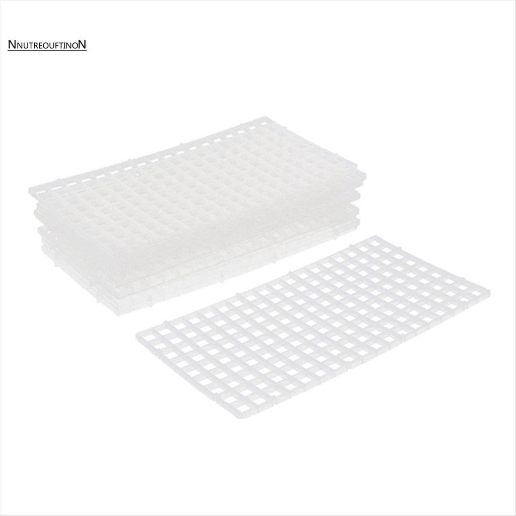 [ขายร้อน N] 10 ชิ้นตู้ปลาแผ่นแยก Divider กรอง Patition Board พลาสติกสุทธิแยก Divider Board