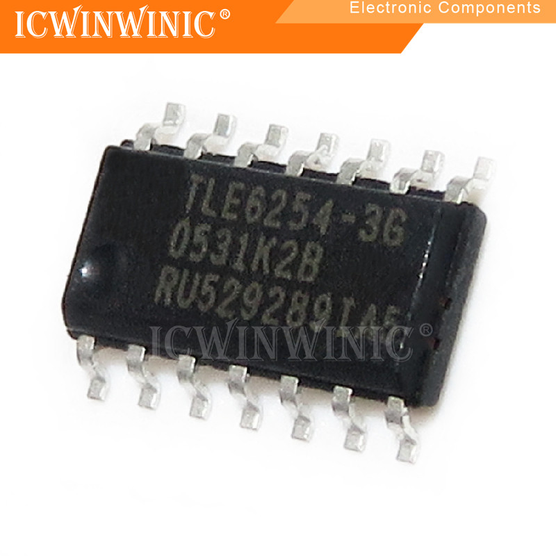 5 ชิ้น TLE6254-3G TLE6254 SOP-14 วงจรรวม IC