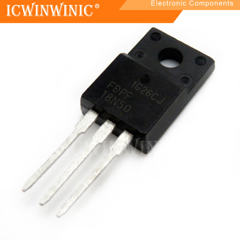 5 ชิ้น FDPF18N50 18N50 TO-220F IC วงจรรวม