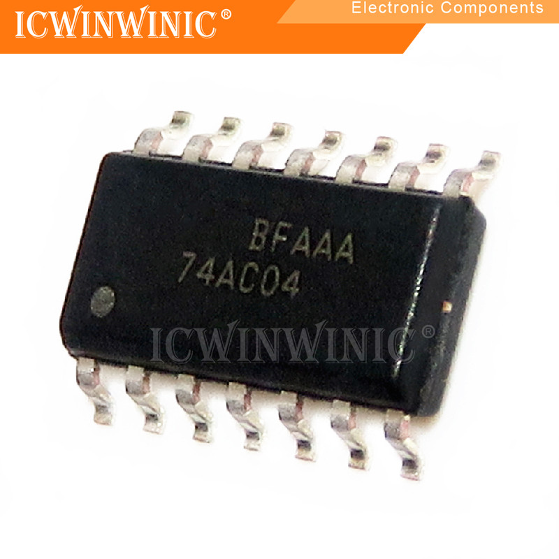 5 ชิ้น 74AC04SCX 74AC04SC 74AC04 SOP-14 วงจรรวม IC