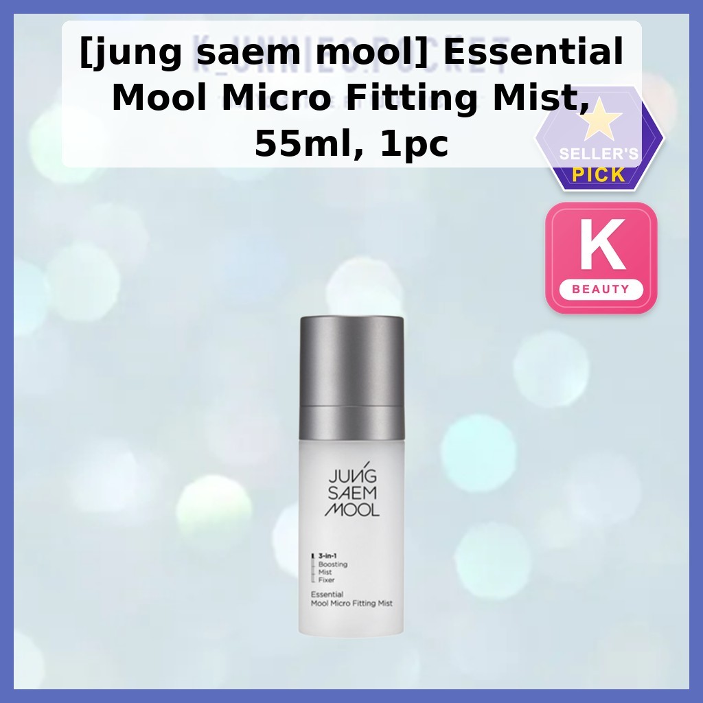 [jung saem mool] Essential Mool Micro Fitting Mist, 55ml, 1 ชิ้น / Korean Facial Mist / Micro Fittin