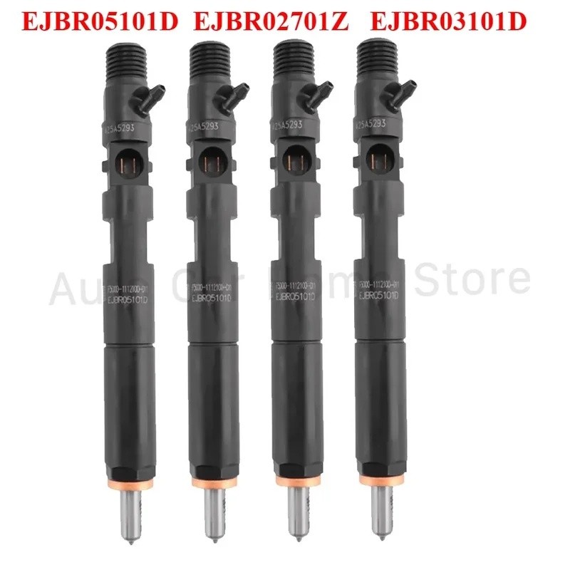 4PCS EJBR05101D EJBR05102D 28232251 8200676774 หัวฉีดหัวฉีดน้ํามันเชื้อเพลิงดีเซลใหม่สําหรับ Renault