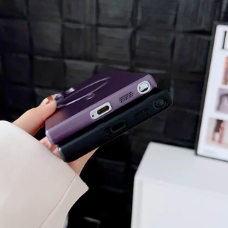 พร้อมฟิล์มเลนส์ Magnetic เปลือก For Samsung S26 Ultra S25 Ultra A57 A56 A07 A17 A37 A26 A55 A54 S23 FE เคสโทรศัพท์มือถือ