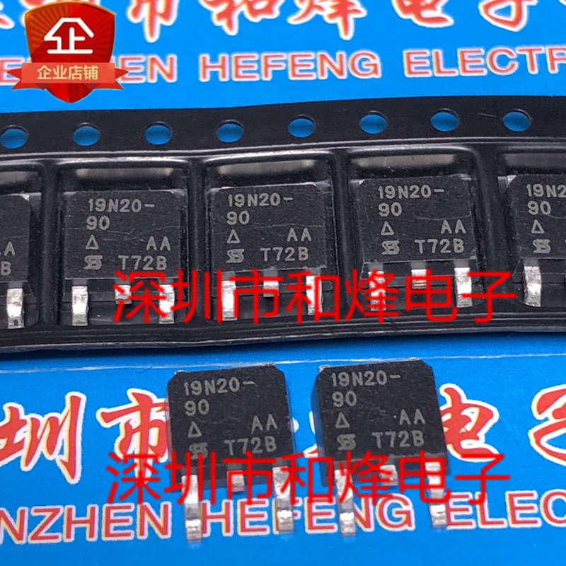 10 ชิ้น 19N20-90 SUD19N20-90 TO-252 200V 19A วิทยุ triode