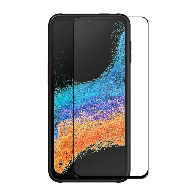 สําหรับ Samsung Galaxy Xcover6 Pro ENKAY กาวเต็ม 0.26 มม. 9H 2.5D กระจกนิรภัยฟิล์มเต็ม 1 ชิ้น