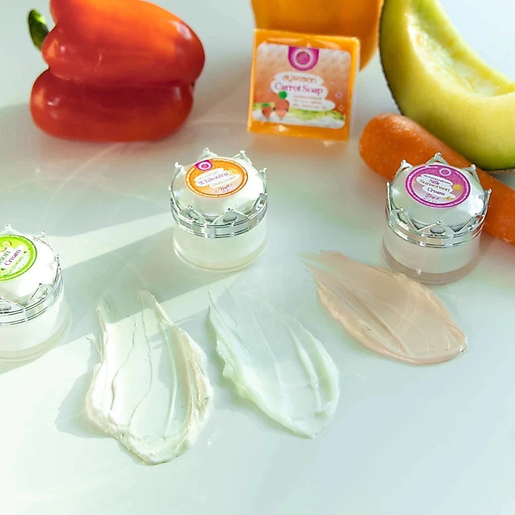 ครีมแพรวาไวท์ (PRAEWA WHITE) / เมลอน ครีม MELON CREAM / ครีมไวท์ เทรนนิ่ง / สบู่มะละกอ แครอท CARROT PAPAYA SOAP สกินแคร์ thumbnail 6