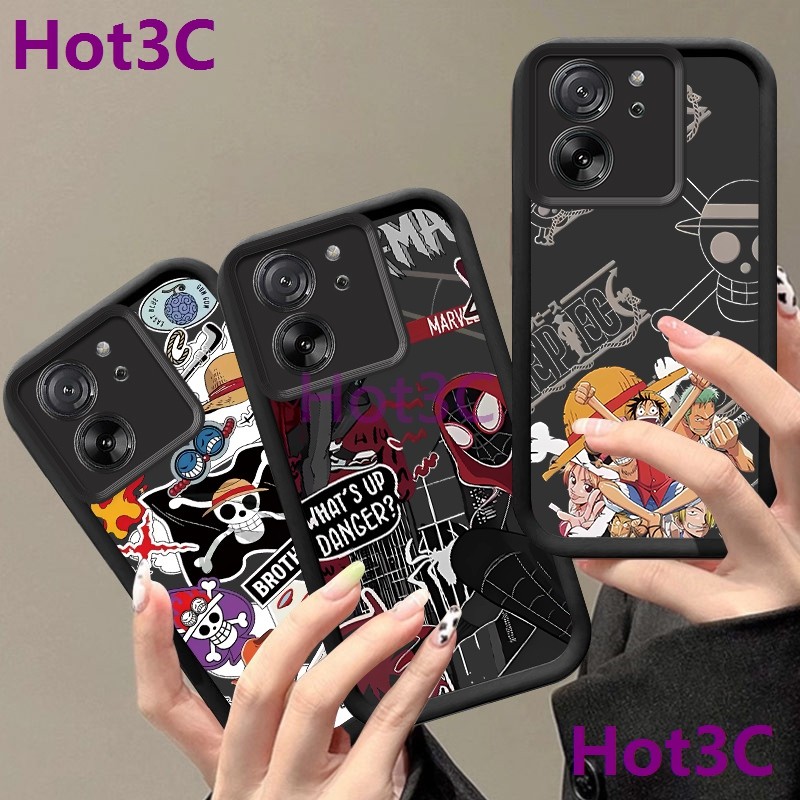 เคส for Xiaomi 13T / Xiaomi 13T Pro tpu HYKJ ซิลิโคนอ่อนนุ่ม Kawaii การออกแบบแบรนด์ JGS เคสโทรศัพท์