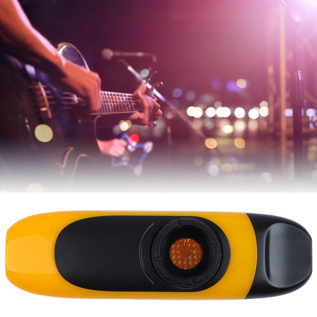 Mingzhe Professional แบบพกพาไฟฟ้า Kazoo Kit เพื่อประสิทธิภาพน้ำหนักเบาวัสดุเรซินทนทาน 11 ซม. (สีเหลื