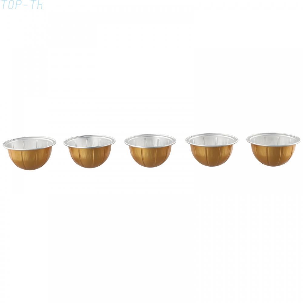 5pc Reusable Coffee Capsule Pods Cup For Nespresso Vertuoline Vertuo Machine Kit