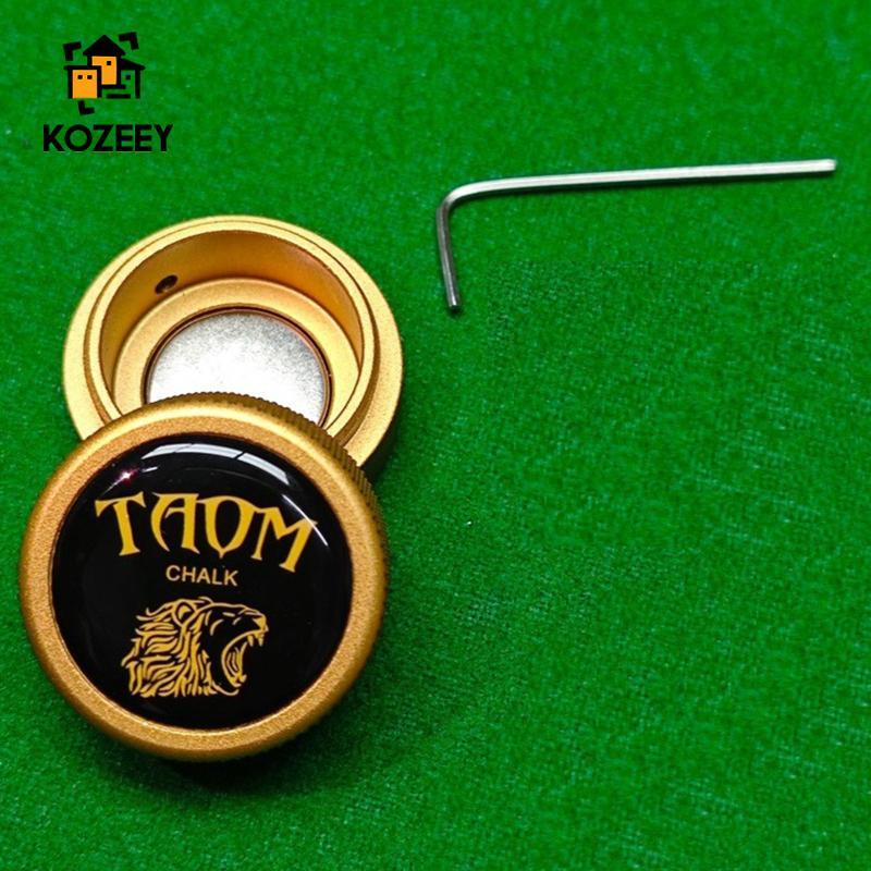 [KOZEEY] Pool Cue Chalk Holder Snooker & Billiards Chalk Box Chalk Case Pool บิลเลียดสนุ๊กเกอร์ ชอล์