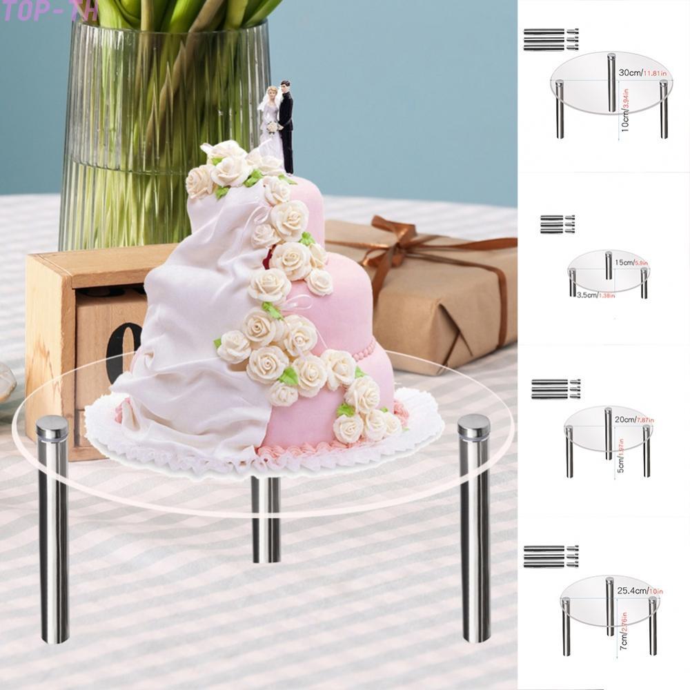 Premium Acrylic Cake Stand Set Perfect for Weddings & Parties Easy to Assemble