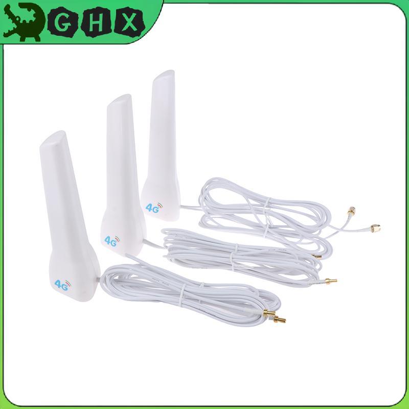 BlowGentlyWind 4G LTE เสาอากาศภายนอกเสาอากาศในร่ม 29dBi SMA ชาย CRC9 TS9 Connector Dual 2M เมตรสายต่