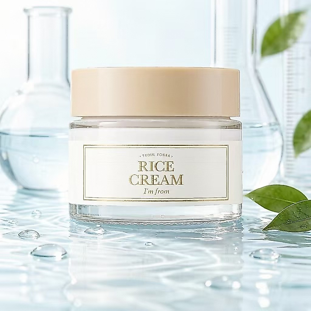 I'm From Rice Cream 50g ครีมข้าว อ่อนโยน เซราไมด์ เสริมเกราะผิวแห้งแพ้ง่าย ชุ่มชื้น 72ชม. หน้าเด้ง ไม่มัน