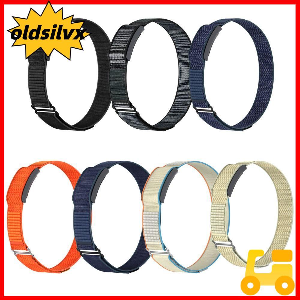 OLDSILVX Sport Band Bicep Band, ไนลอนห่วงออกแบบฟิตเนส Tracker Arm Band, ปรับ Breathable สายรัดสําหรั