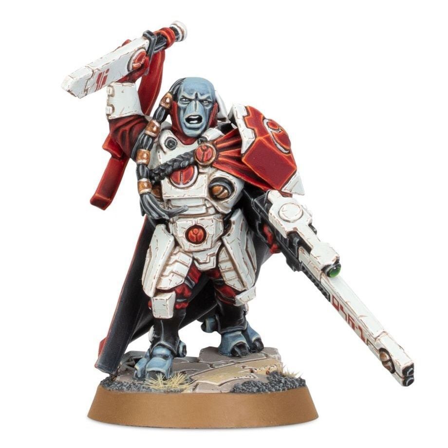 Titanium Empire Fire Blade Leader เรซิ่นสีขาว รุ่น